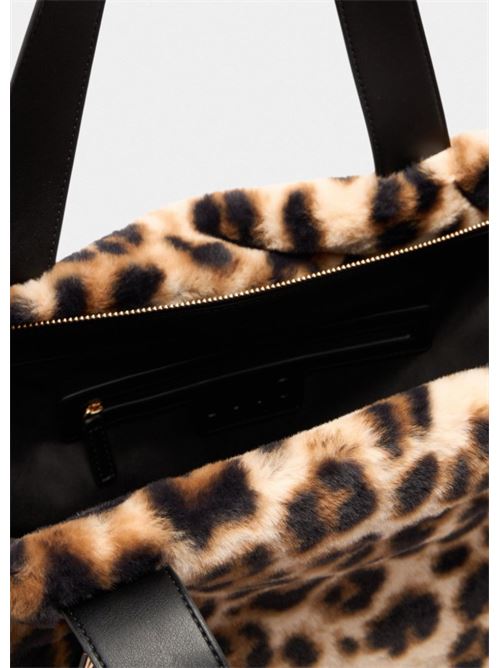Borsa hobo grande in pelliccia sintetica Liu Jo | AF5154E0305.00047